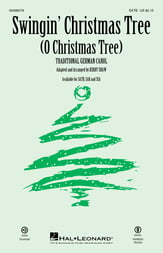 Swingin' Christmas Tree SATB choral sheet music cover